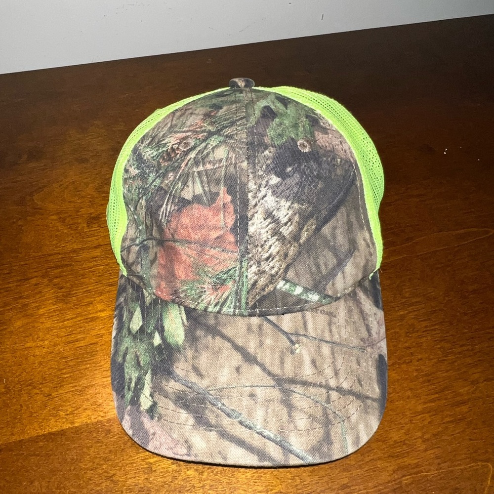 Mossy Oak Neon Green Trucker Hat